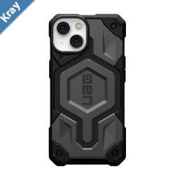 UAG Monarch Pro MagSafe Apple iPhone 14 Case  Silver 114028113333 25ft. Drop Protection 7.6M5 Layers of ProtectionTactical Grip