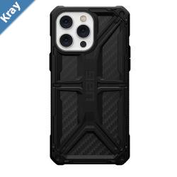 UAG Monarch Apple iPhone 14 Pro Max Case  Carbon Fiber 114035114242 20ft. Drop Protection 6M5 Layers of ProtectionTactical Grip
