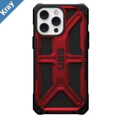 UAG Monarch Apple iPhone 14 Pro Max Case  Crimson 114035119494 20ft. Drop Protection 6M5 Layers of ProtectionTactical Grip
