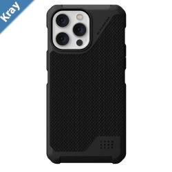 UAG Metropolis LT MagSafe Apple iPhone 14 Pro Max Case  Kevlar Black 114051113940 16ft. Drop Protection 4.8M Raised Screen SurroundTPU f