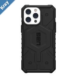 UAG Pathfinder MagSafe Apple iPhone 14 Pro Max Case  Black 114055114040 18ft. Drop Protection 5.4M Tactical Grip Raised Screen Surround