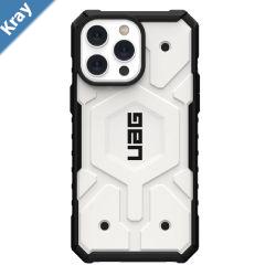 UAG Pathfinder MagSafe Apple iPhone 14 Pro Max Case  White 114055114141 18ft. Drop Protection 5.4M Tactical Grip Raised Screen Surround