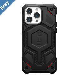 UAG Monarch Pro MagSafe Apple iPhone 15 Pro Max 6.7 Case Kevlar Black11422211394025ft. Drop Protection7.6M5 Layers of Protection
