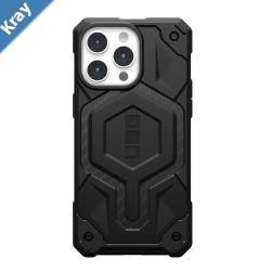 UAG Monarch Pro MagSafe Apple iPhone 15 Pro Max 6.7 Case Carbon Fiber11422211424225ft. Drop Protection7.6M5 Layers of Protection