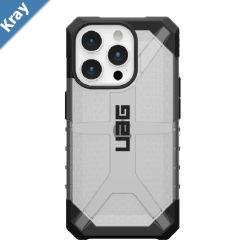 UAG Plasma Apple iPhone 15 Pro 6.1 Case  Ice 114284114343 16ft. Drop Protection 4.8MRaised Screen SurroundTactical GripLightweight