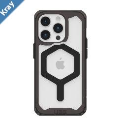 UAG Plyo MagSafe Apple iPhone 15 Pro 6.1 Case  BlackBlack 114286114040 16ft. Drop Protection 4.8M Raised Screen Surround AirSoft Corners