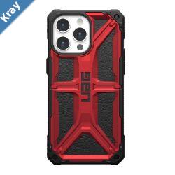 UAG Monarch Apple iPhone 15 Pro Max 6.7 Case  Crimson 114298119494 20ft. Drop Protection 7.6M 5 Layers of ProtectionTactical Grip