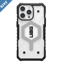 UAG Pathfinder MagSafe Apple iPhone 15 Pro Max 6.7 Case  Ice 114301114343 18ft. Drop Protection 5.4M Tactical Grip Raised Screen Surround