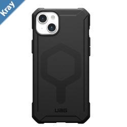 UAG Essential Armor MagSafe Apple iPhone 15 Plus 6.7 Case Black11430711404015ft.Drop Protection4.6MRaised Screen Surround Slim