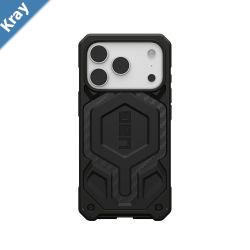 UAG Monarch Pro MagSafe Apple iPhone 17 Pro 6.3 Case  Carbon Fiber 114510114242 25ft. Drop Protection 7.6M 10 Years Warranty