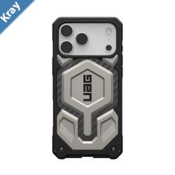 UAG Monarch Pro MagSafe Apple iPhone 17 Pro 6.3 Rugged Case Titanium11451311363625ft. Drop Protection 7.6MShock Protection10 Years Warranty