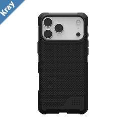 UAG Metropolis LT MagSafe Kevlar Apple iPhone 17 Pro 6.3 Rugged Case  Kevlar Black 11451711394018ft.Drop Protection 5.4M 10 Years Warranty