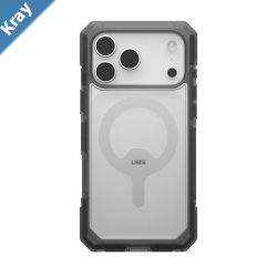 UAG Trooper MagSafe Apple iPhone 17 Pro 6.3 Rugged Case  ClearAsh 114521114G3130 ft. Drop Protection 9.1MImpact Resistant10 Years Warranty
