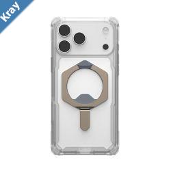 UAG Plasma XTE MagSafe Apple iPhone 17 Pro 6.3 Rugged Case  ClearTitanium 114527114G36 20ft. Drop Protection 6.1M 1 Years Warranty