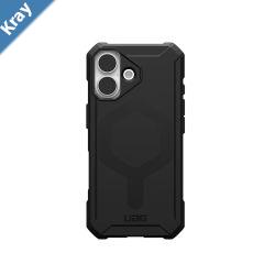 UAG Essential Armor MagSafe Apple iPhone 17 6.3 Rugged Case  Black 114542114040 15ft. Drop Protection 4.6M Lightweight 10 Year Warranty