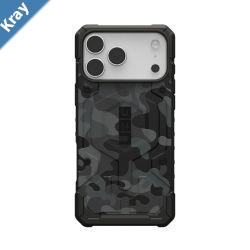 UAG Pathfinder SE MagSafe Apple iPhone 17 Pro 6.3 Rugged Case  Midnight Camo 114548114061 18ft Drop Protection 5.5M 10 Years Warranty