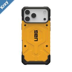UAG Pathfinder MagSafe Apple iPhone 17 Pro 6.3 Rugged Case  Heritage Yellow 114548118282 18ft. Drop Protection 5.5M 10 Years Warranty