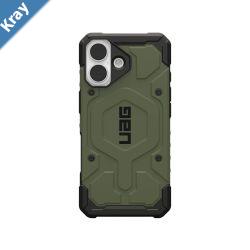 UAG Pathfinder MagSafe Apple iPhone 17 6.3 Rugged Case  Olive 114550117272 18ft Drop Protection 5.5M Impact Resistance 10 Years Warranty