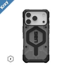 UAG Pathfinder Clear MagSafe Apple iPhone 17 Pro 6.3 Rugged Case  AshBlack 114551113140 Impact Resistance Lightweight 10 Years Warranty UAG Pathfinder Clear MagSafe Apple iPhone 17 Pro 6.3 Rugged Case  AshBlack 114551113140 Impact Resistance Lightweight 10 Years Warranty