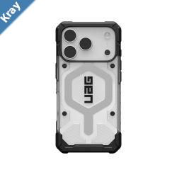 UAG Pathfinder Clear MagSafe Apple iPhone 17 Pro 6.3 Rugged Case  IceSilver 114551114333 Impact Resistance Lightweight 10 Years Warranty UAG Pathfinder Clear MagSafe Apple iPhone 17 Pro 6.3 Rugged Case  IceSilver 114551114333 Impact Resistance Lightweight 10 Years Warranty