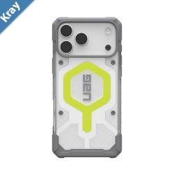 UAG Pathfinder Clear MagSafe Apple iPhone 17 Pro 6.3 Rugged Case  Active Neon 114551118181 18ft Drop Protection 5.5M 10 Years Warranty