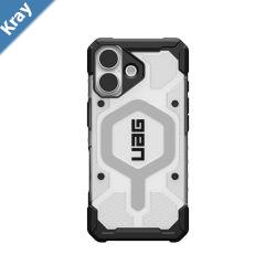 UAG Pathfinder Clear MagSafe Apple iPhone 17 6.3 Rugged Clear Case  IceSilver 114553114333 18ft. Drop Protection 5.4M 10 Years Warranty