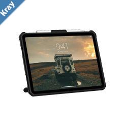 UAG Scout Apple iPad 10.9 10th Gen with KickStand  Hand strap Case Black 12339HB14040 DROP Military Standard Builtin kickstand