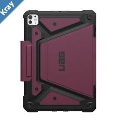 UAG Metropolis SE Apple iPad Pro 11 M5M4 6th5th Gen Folio Rugged Case  Bordeaux 124475119049 DROP Military Standard 10 Years Warranty