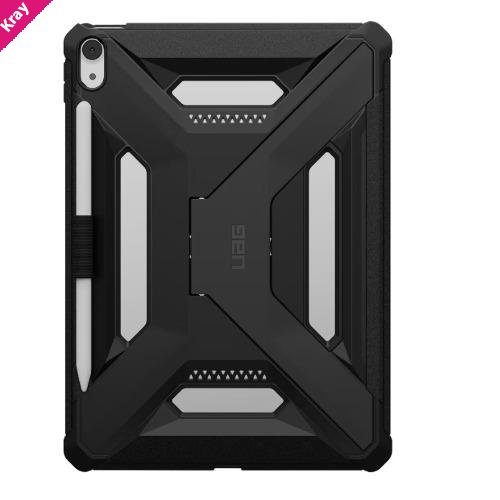 UAG Scout Plus Apple iPad Air (11.0') (7th Gen/6th Gen) Case - Black(124493114040), Slim, Soft-Touch, Built-in kickstand,Pencil Holder,1 Year Warranty