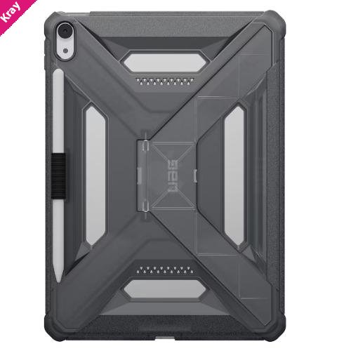 UAG Scout Plus Apple iPad (11.0') (11th Gen) / (10.9') (10th Gen) Case - Ash (124495113131), Slim, Soft-Touch, Built-in kickstand, 1 Year Warranty
