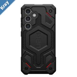 UAG Monarch Kevlar Samsung Galaxy S24 5G 6.2 Rugged Case  Black 214411113940 20ft. Drop Protection 6M Multiple Layers 10 Years Warranty
