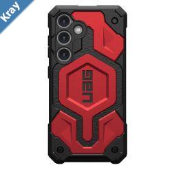 UAG Monarch Samsung Galaxy S24 5G 6.2 Case  Crimson 214411119494 20ft. Drop Protection 6M Multiple Layers Tactical Grip Rugged