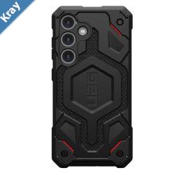UAG Monarch Pro Magnetic Kevlar Samsung Galaxy S24 5G 6.2 Case  Black 214412113940 25ft. Drop Protection 7.6M Multiple LayersTactical Grip