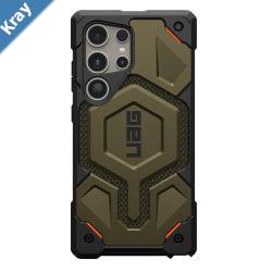 UAG Monarch Kevlar Samsung Galaxy S24 Ultra 5G 6.8 Case  Elemental Green 21441511397B20ft. Drop Protection 6MMultiple LayersTactical Grip