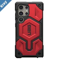 UAG Monarch Samsung Galaxy S24 Ultra 5G 6.8 Case  Crimson 214415119494 20ft. Drop Protection 6M Multiple Layers Tactical Grip Rugged