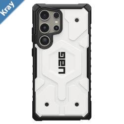 UAG Pathfinder Pro Magnetic Samsung Galaxy S24 Ultra 5G 6.8 Case  White 214424114141 18ft. Drop Protection 5.4M Raised Screen Surround
