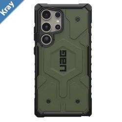 UAG Pathfinder Samsung Galaxy S24 Ultra 5G 6.8 Case  Olive Drab 214425117272 18ft. Drop Protection 5.4M Raised Screen Surround