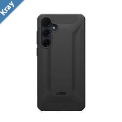 UAG Scout Samsung Galaxy A35 5G 6.6 Case  Black 214449114040 Meets Military Drop Test Standards Armor Shell Raised Screen Surround