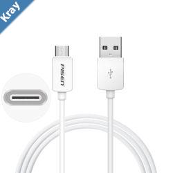 PISEN USBC to USBA Cable 1M White Data Transfer 480MbpsDurable and FlexibleSamsung GalaxyApple iPhoneiPadMacBookGoogleOPPONokia