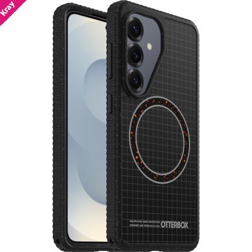 OtterBox Sole Samsung Galaxy S26 5G  (6.3')  Case Night Raid (Black) - (77-000052), DROP+ 5X Military Standard, Raised Edges, 7 Years Warranty