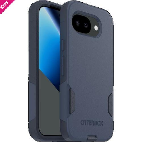 OtterBox Commuter Google Pixel 10A 5G (6.3') Case Riverside Blue - (77-000213), DROP+ 3X Military Standard,Raised-Edges,Dual-Layer,7 Years Warranty