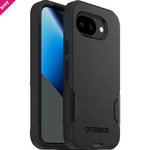OtterBox React Google Pixel 10A 5G (6.3') Case Black - (77-000215), Antimicrobial, DROP+ 3X Military Standard,Raised-Edges,7 Years Warranty