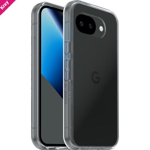 OtterBox React Google Pixel 10A 5G (6.3') Case Clear ProPack - (77-000218),Antimicrobial, DROP+ 3X Military Standard,Raised-Edges,7 Years Warranty