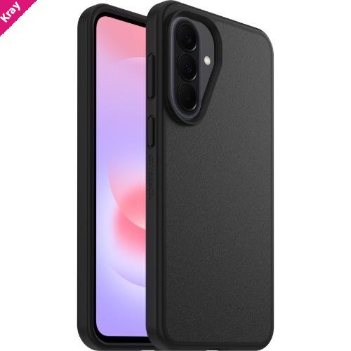 OtterBox React Samsung Galaxy A37 5G (6.7') Case Black -No Retail Packaging- (77-000435),Antimicrobial, DROP+ Military Standard, 7 Years Warranty