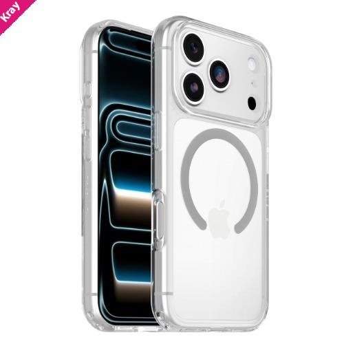 OtterBox Lumen Apple iPhone 18 Pro / iPhone 17 Pro (6.3')  Case Clear - (77-001114), Drop+ 3X Military Standard, Camera Control, 7 Years Warranty