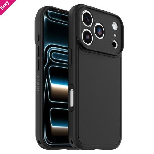 OtterBox Lumen Apple iPhone 18 Pro Max / iPhone 17 Pro Max (6.9')  Case Black -(77-001176), Drop+ 3X Military Standard,Camera Control,7 Years Warranty
