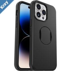 OtterBox OtterGrip Symmetry MagSafe Apple iPhone 14 Pro Max Case Black  7789363 DROP 3X Military Standard Integrated Grip 7 Years Warrant