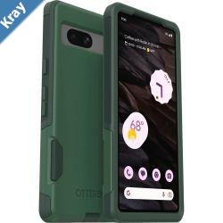 OtterBox Commuter Google Pixel 7a 5G 6.1 Case Green  7792096 Antimicrobial DROP 3X Military Standard DualLayer Raised Edges Port Covers