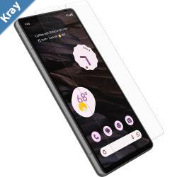 OtterBox Alpha Flex Google Pixel 7a 5G 6.1 Screen Protector Clear  7792105 Antimicrobial Superior Scratch Protection 2 Years Warranty