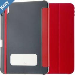 OtterBox React Folio Apple iPad 10.9 10th Gen Case Red  7792190 DROP Military Standard Pencil Holder MultiPosition Stand Raised Edges